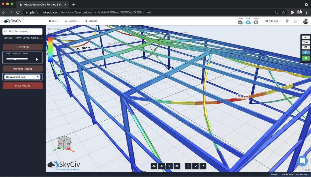 3D Renderer SkyCiv Engineering