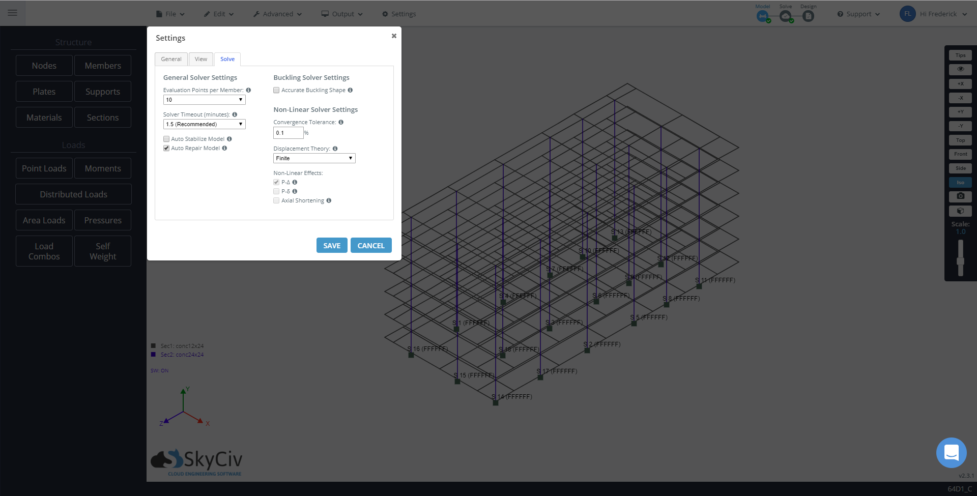 Medium-rise building settings