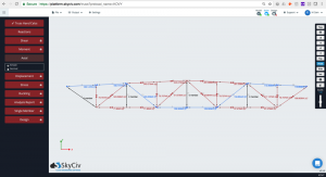 skyciv-truss-software-screenshot