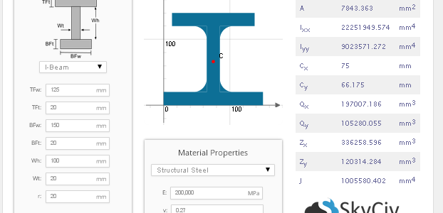 section builder screenshot