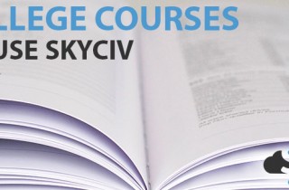 6 College courses that use SkyCiv header - books