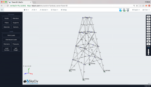 Science Olympiad Tower | SkyCiv Engineering