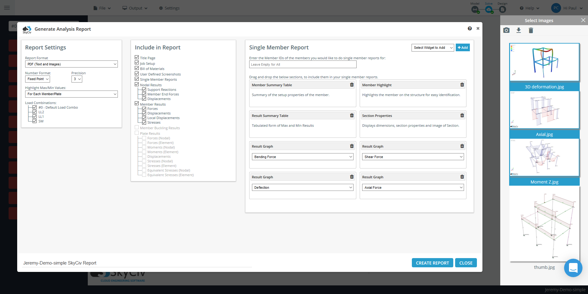 Model Faster, SkyCiv, Online Engineering, Cloud Engineering Software, Camera Roll