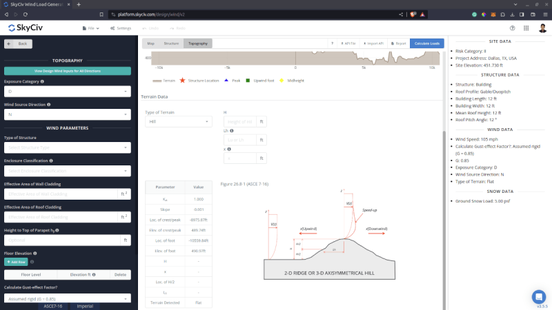 ASCE 7 Wind Load Calculations For Buildings | SkyCiv Engineering