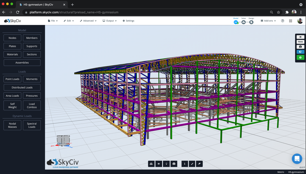 Structural Design Software Enterprise Account | SkyCiv