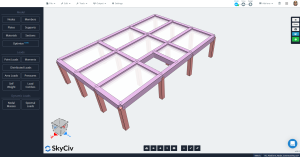 Plate structure, modeling plates, plate-node connectivity