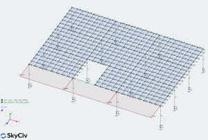 Estructura de placa, placas de modelado, conectividad placa-nodo
