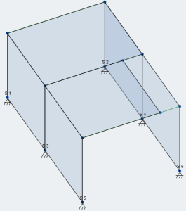 Plate structure, modeling plates, plate-node connectivity