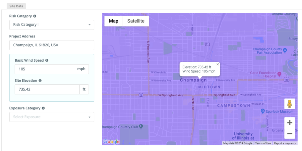 windspeedmapbyzipcodeouput SkyCiv Engineering