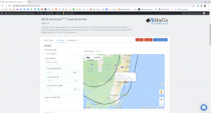 SkyCiv Wind Speed Map Software