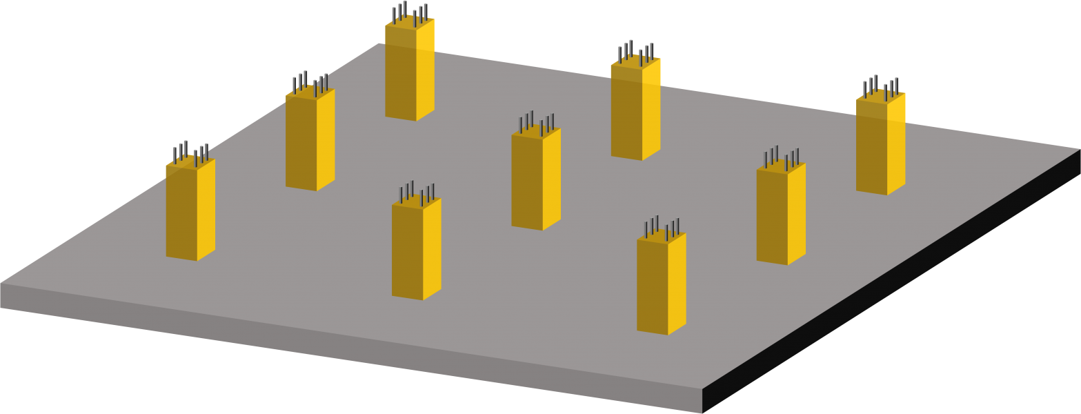 figure-mat-foundation, types of foundation, footing foundation