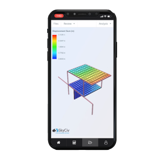 skyciv structural analysis software on mobile