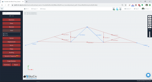 SkyCiv Truss FEA Analysis