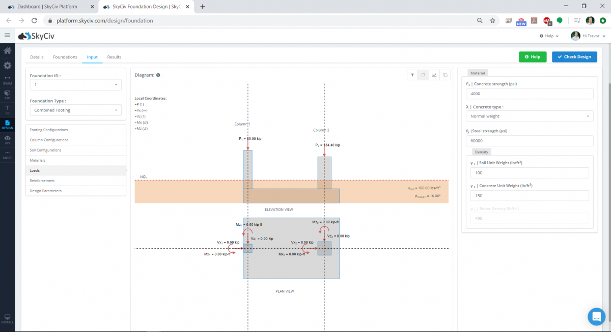 Concrete Structure Design | SkyCiv Engineering