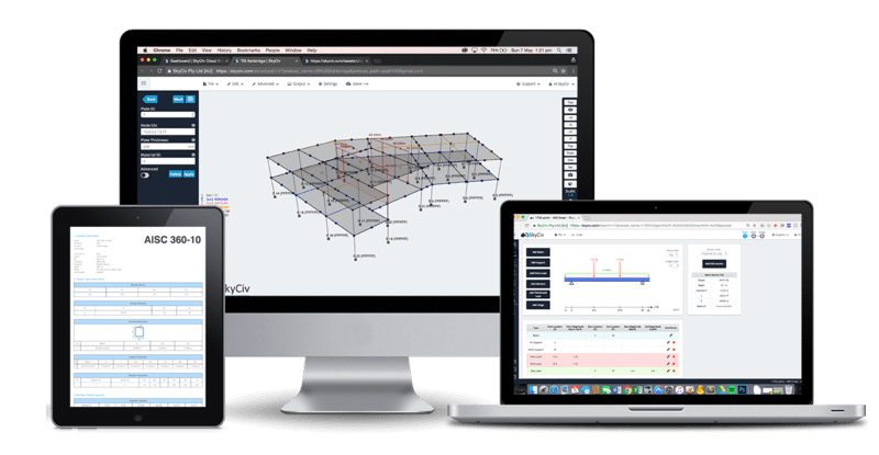 Λογισμικό φιλικό για Mac για μηχανικούς SkyCiv Mac Friendly Software for Engineers SkyCiv