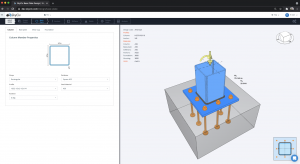 Konstruktionssoftware für Stahlgrundplatten für Bauingenieure von skyciv