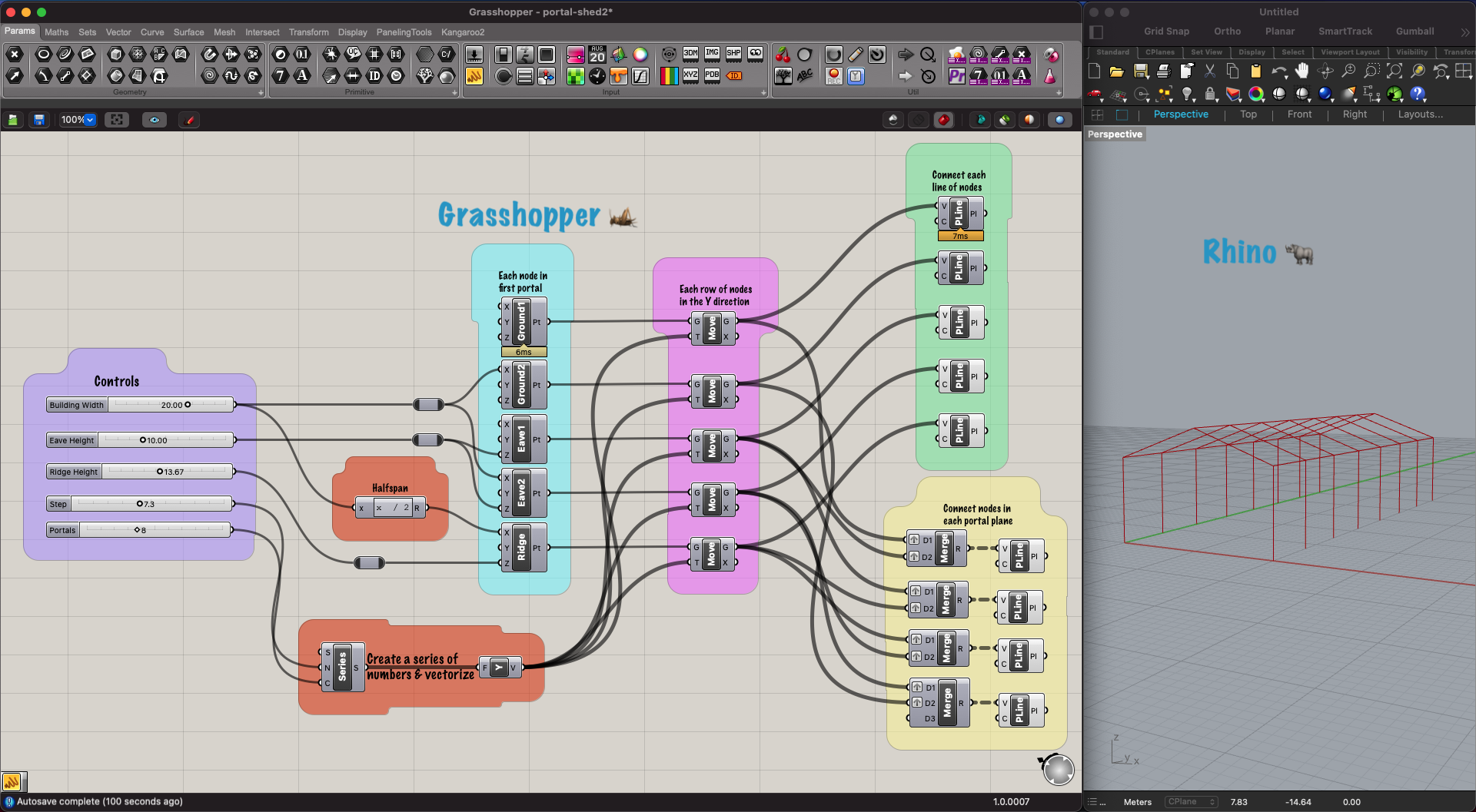 Grasshopper Rhino UI