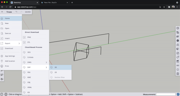 S3d Interface TechTip: SketchUp to S3D | SkyCiv Engineering