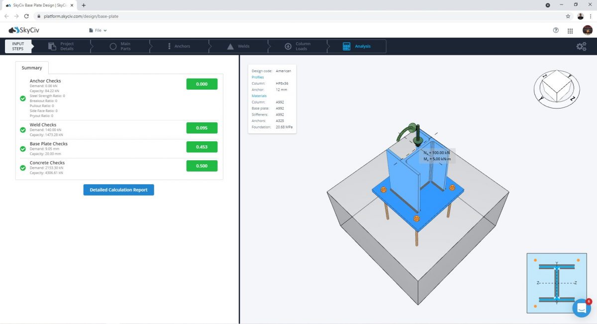 Base Plate Design: Getting Started | SkyCiv Engineering