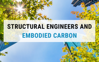 Embodied carbon ans structural engineers