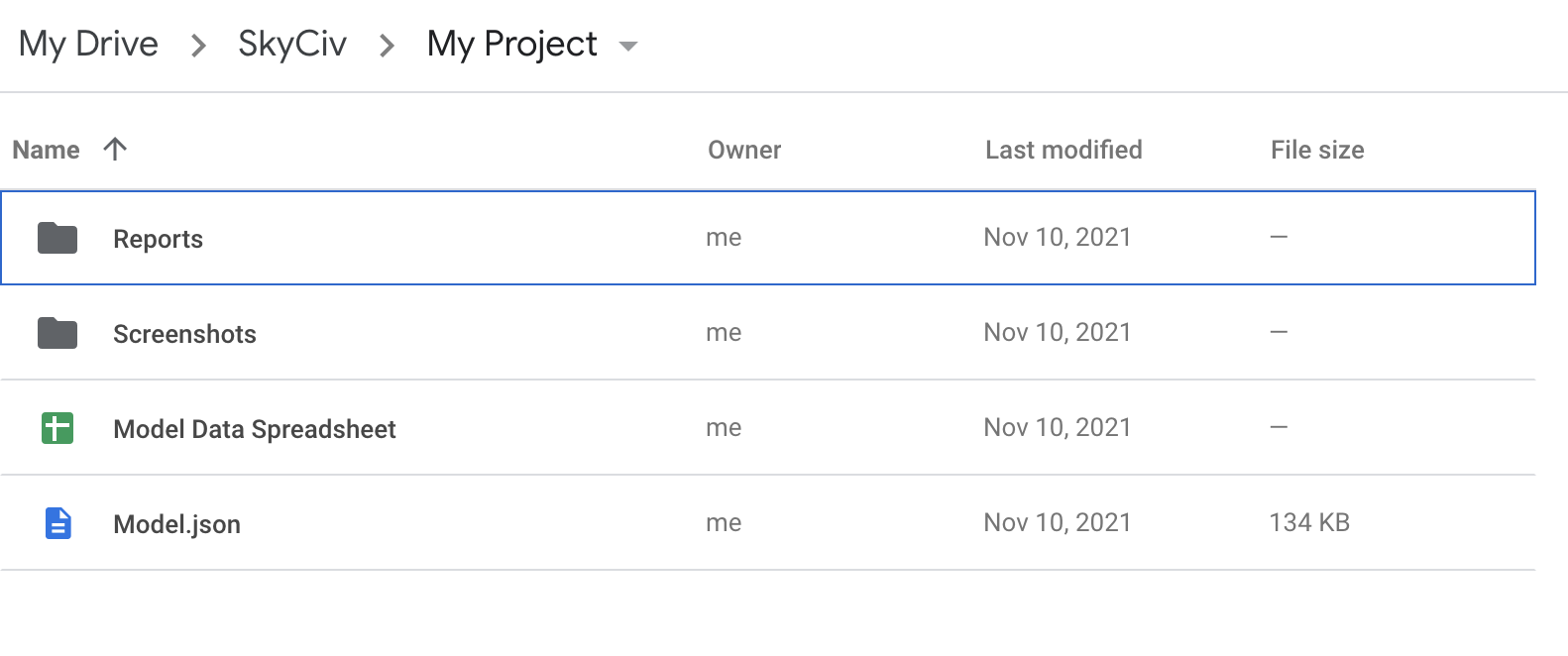 google drive and structural engineering integration