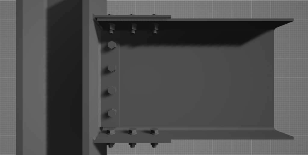 Bolted Flange Plate (Moment Connection)