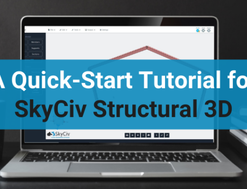 Un tutorial de inicio rápido para SkyCiv Structural 3D - Parte 1