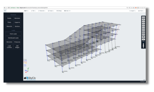 SkyCiv Structural Analysis Software 3D Building