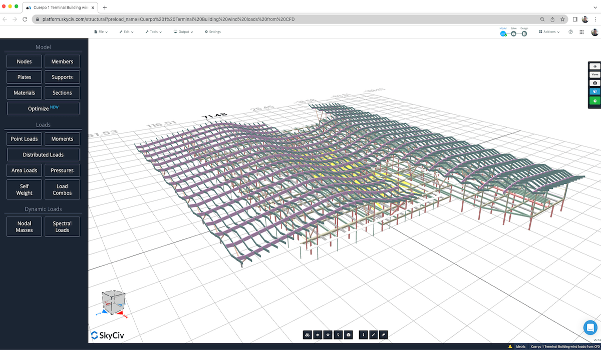 Análisis y Diseño Estructural | SkyCiv Engineering