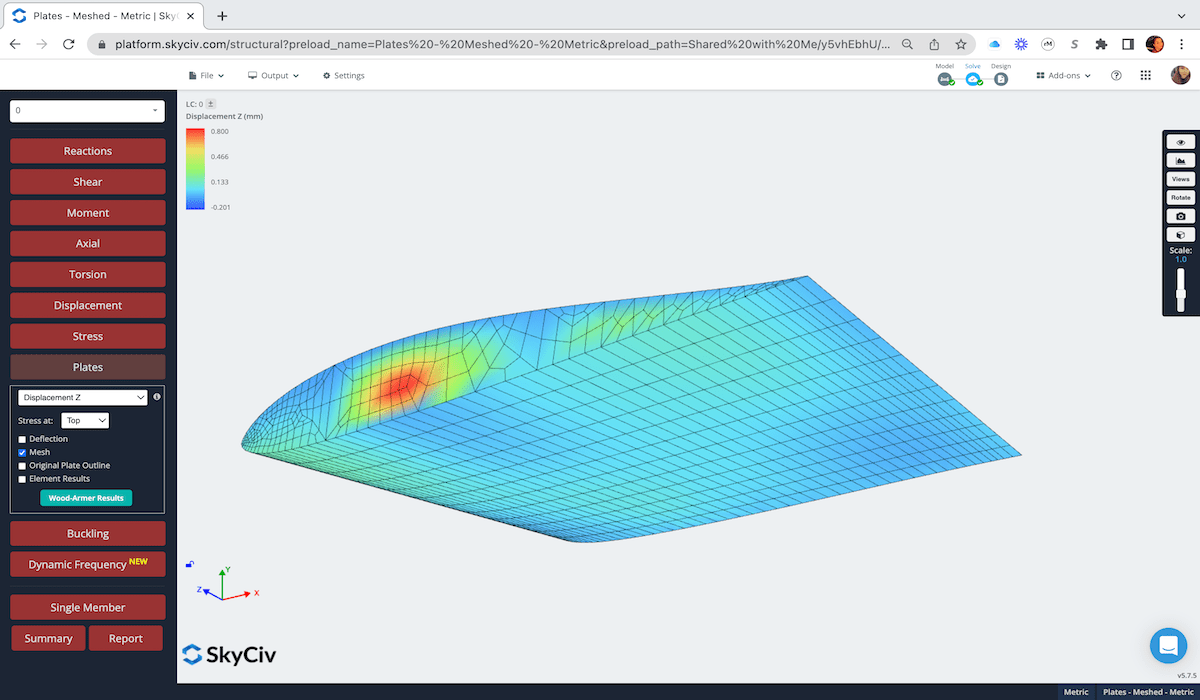 Cloud structural analysis software, 3d structural analysis