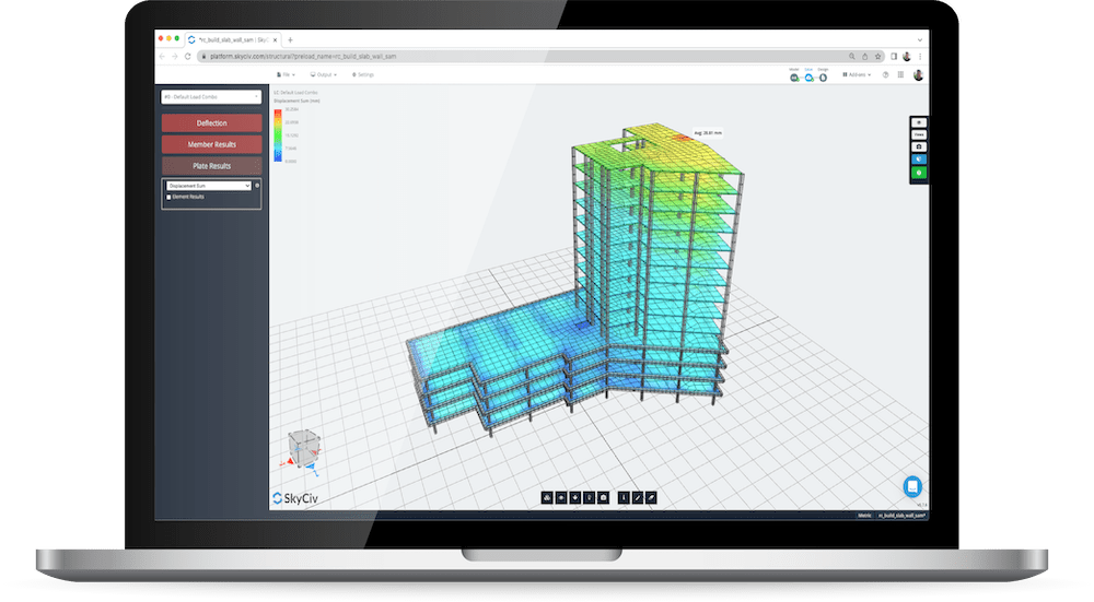 Maquete de Software 3D Estrutural-mina nuvem análise estrutural Cloud structural analysis software, 3d structural analysis