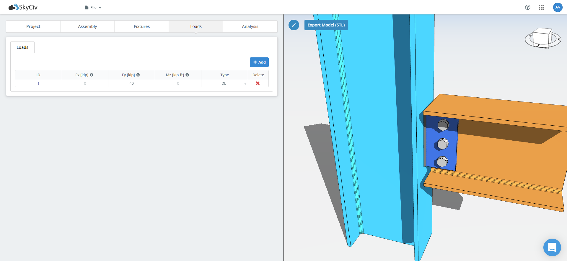 software de diseño de conexión