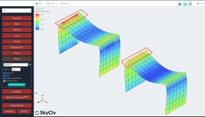 Orthotropic Plates, meshing plates