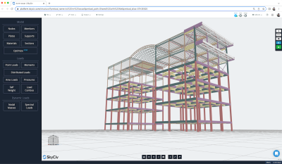 3D Structural Analysis Software | SkyCiv Engineering