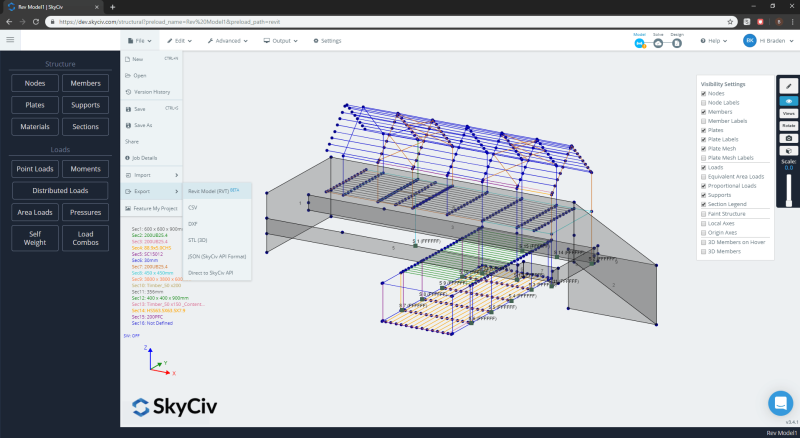 Revit SkyCiv Integration | SkyCiv Engineering