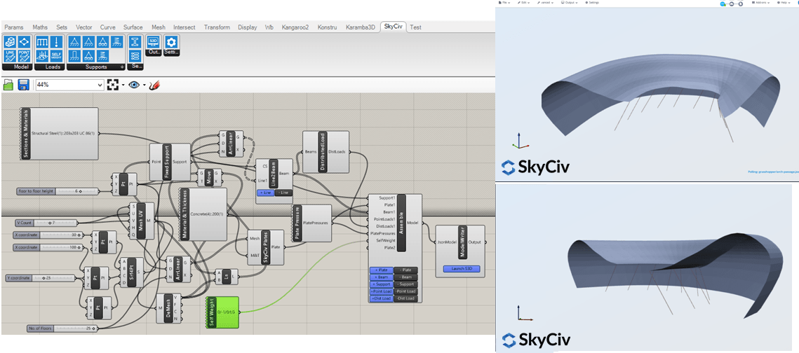 grasshopper-skyciv-plugin-screenshot-structural-analysis-min-min