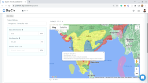 is 875 indian wind load calculation