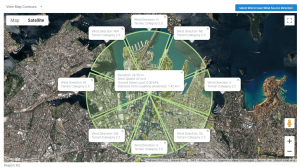 Modified terrain category for AS NZS 1170 wind load calculation