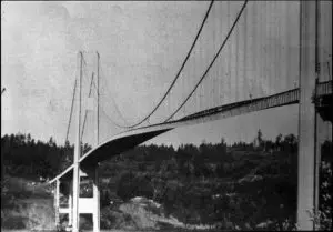 Frequency analysis -Tacoma Narrows Bridge