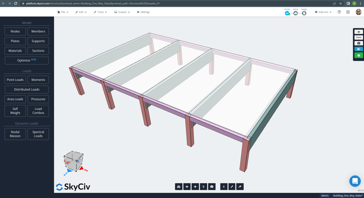 AS3600 Slab Design Example and Comparison with SkyCiv