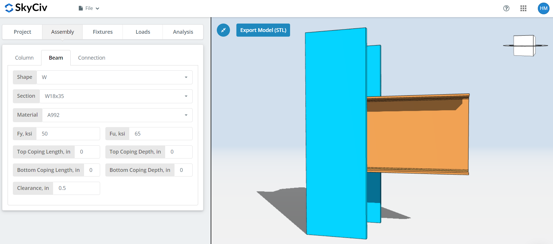 Double Angle Connection, connection design