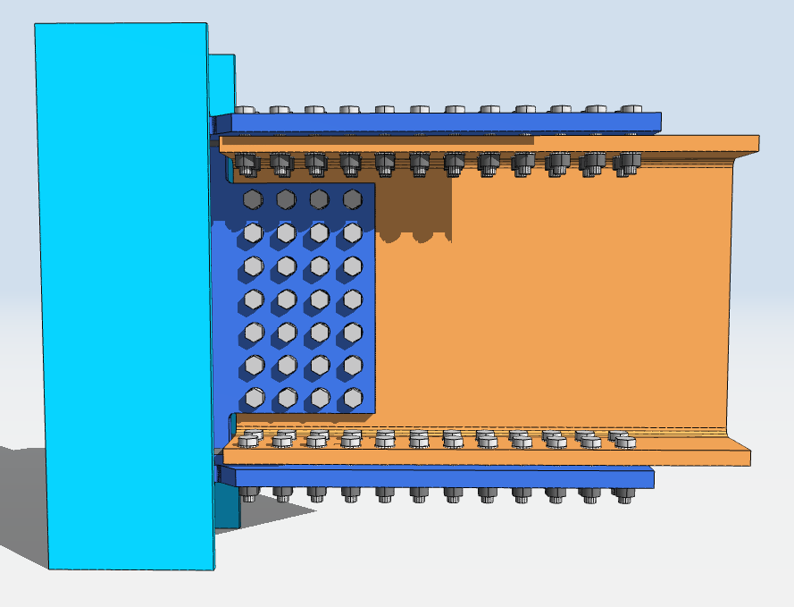 Flange Plate Connection