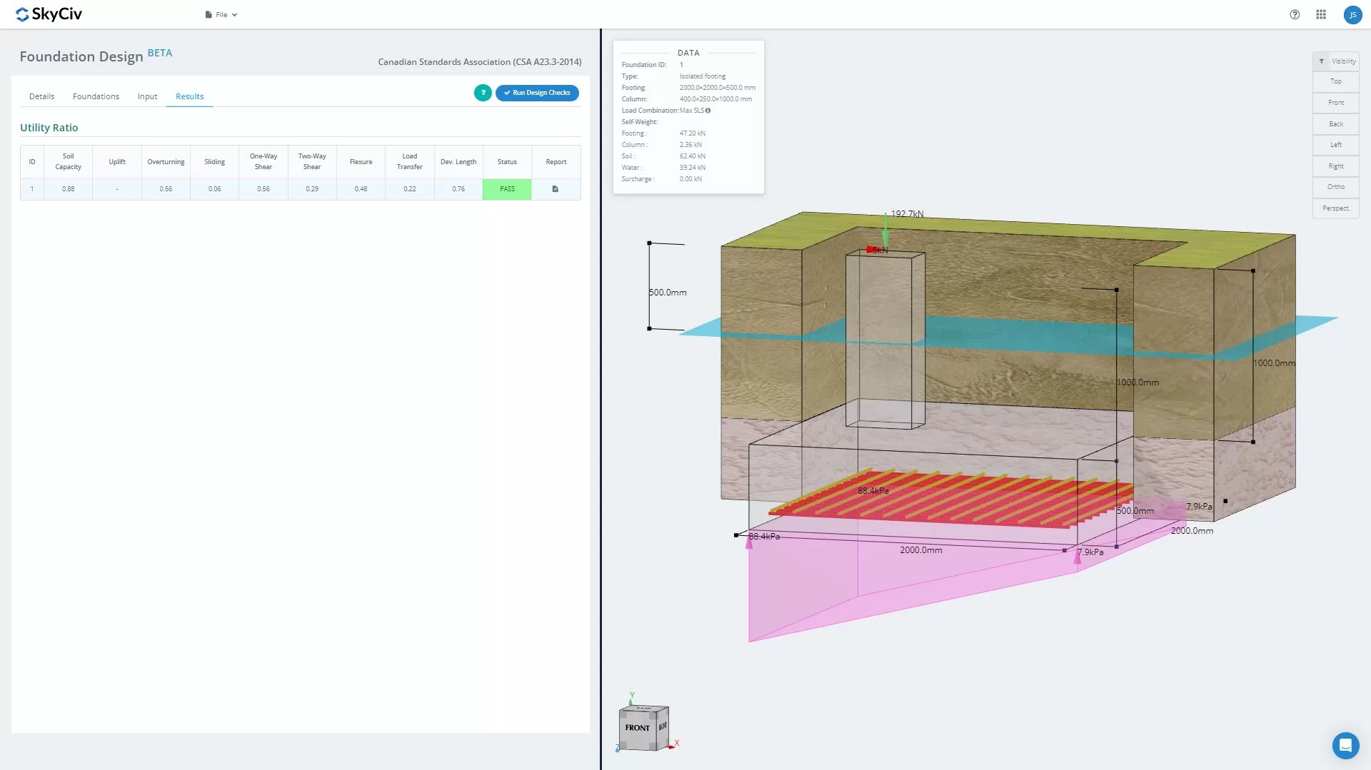 SkyCiv Structural Analysis Software 3D Building