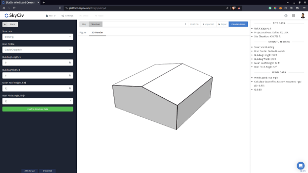 ASCE 7-22 Wind Load Calculations | SkyCiv Engineering