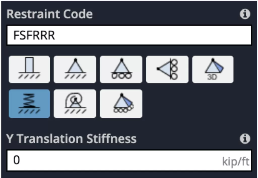 How to Input Fixity Codes using SkyCiv Structural 3D