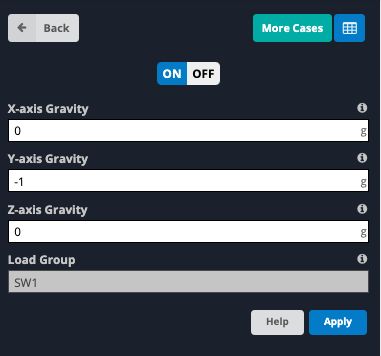 slab on grade design - assign loads and load combinations