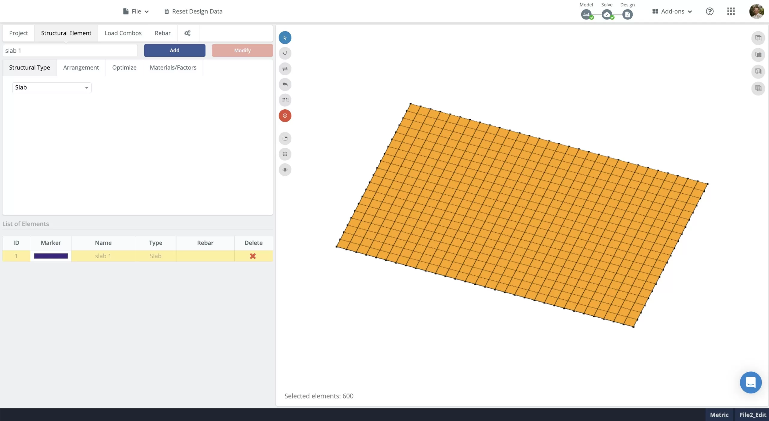 slab on grade design - plate design module