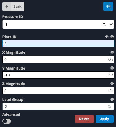 slab on grade design - assign loads and load combinations