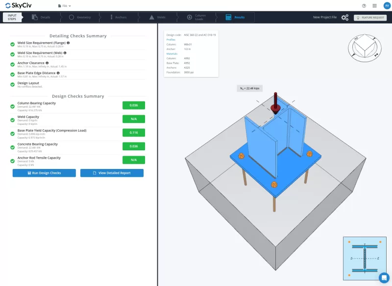 Base Plate Design Module v2 2