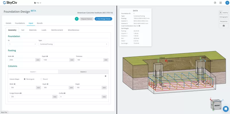 Concrete Footing Calculator